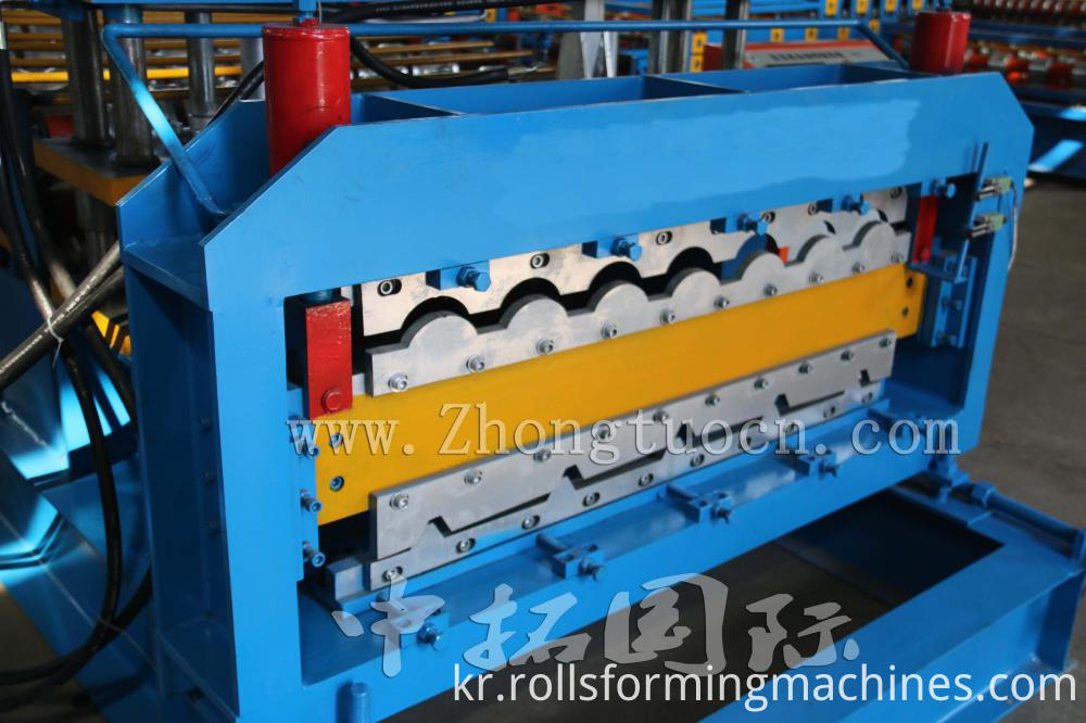 더블 레이어 타일 지붕 롤 성형 기계 Double Layer Tile Roof roll forming machine